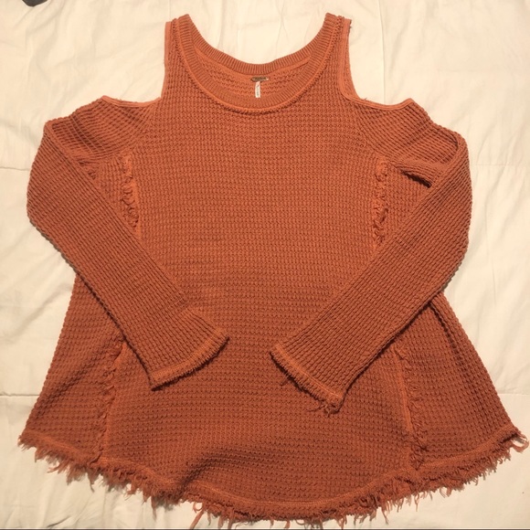 Free People Cold Shoulder Sweater - Picture 4 of 4